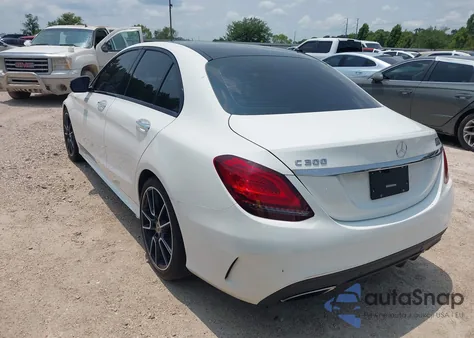 2019 Mercedes-Benz C 300 from USA, damaged, VIN 55SWF8DB7KU319255